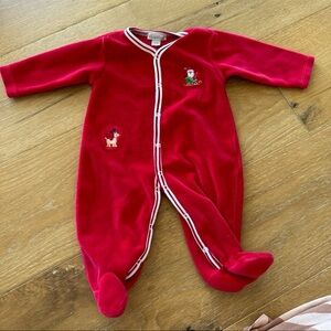 Kissy Kissy Baby Christmas onesie 3-6 months